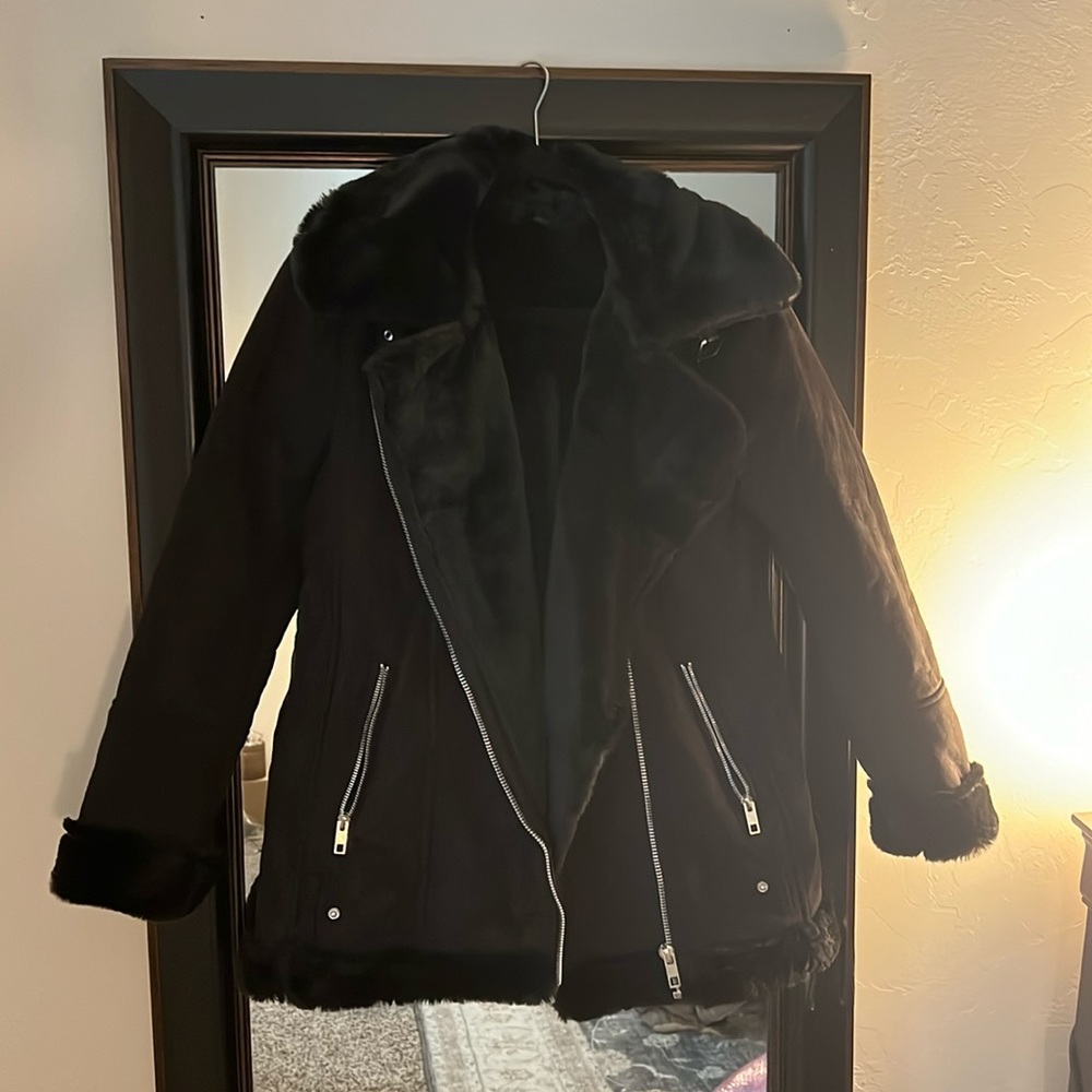 Beautiful Fur-lined Coat